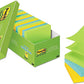 Post-it Pop-up Notes - Original Pop-up Refill, 3 x 3, Jaipur, 100/Pad - 18 Pads/Pack