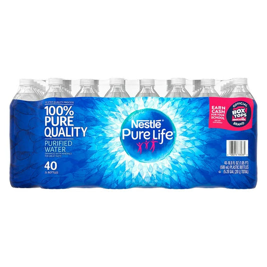 Pure Life Purified Water (16.9 fl. oz., 40 pk.)