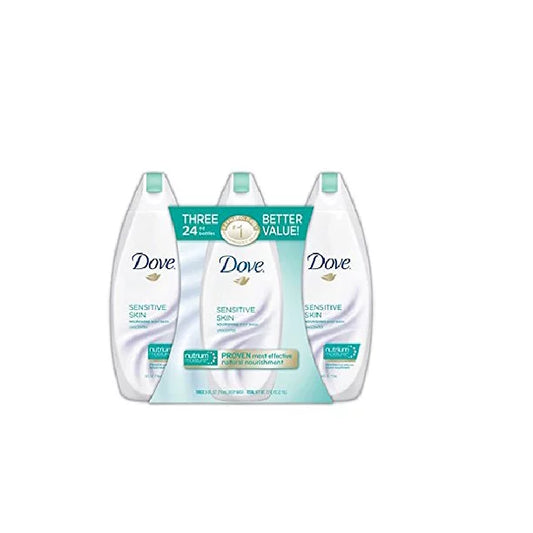 Dove Nourishing Body Wash, Sensitive Skin (24 fl. oz., 3 pk.)