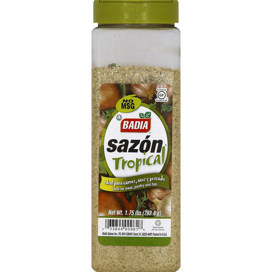 Badia Sazon Tropical Seasoning, 28 oz.