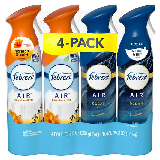 Febreze Air Effects Air Freshener Spray, 4 pk. (Choose Scent)