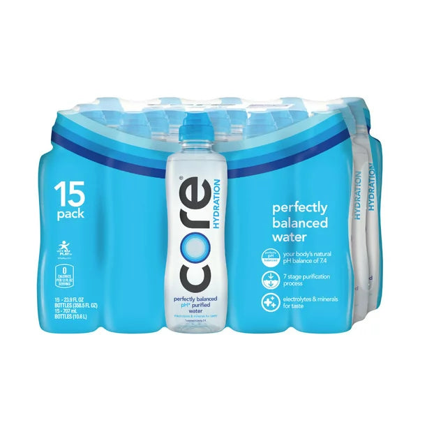 CORE Hydration Nutrient Enhanced Water (23.9 fl. oz., 15 pk.)