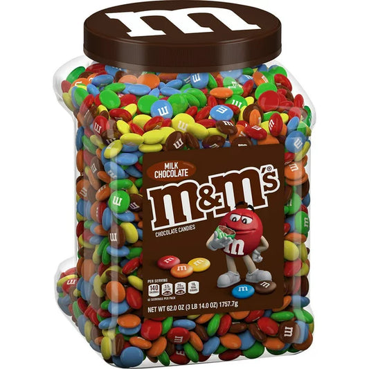 M&M'S Milk Chocolate Candy Bulk Jar (62 oz.)