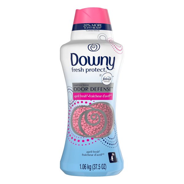 Downy Fresh Protect In-Wash Scent Booster Beads + Febreze Odor Defense, April Fresh (37.5 oz.)