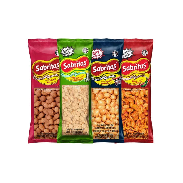 Sabritas Peanuts Variety Pack (30 pk.)