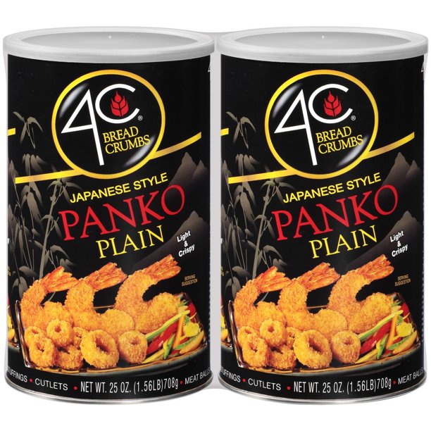 4C Foods Japanese Style Panko Plain Bread Crumbs, 2 pk./25 oz.