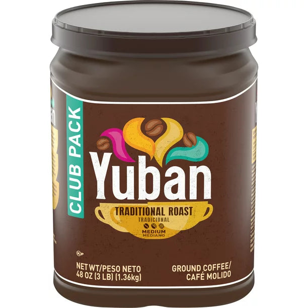 Yuban Traditional Roast Medium Roast Ground Coffee Club Pack (48 oz.)