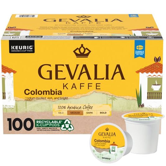 Gevalia Colombia Medium Roast K-Cup Coffee Pods (100 ct.)