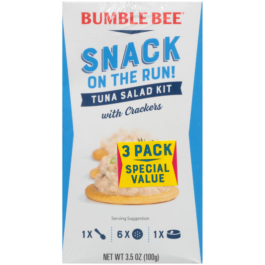 Bumble Bee Tuna Salad Snack On The Run Kit (3.5 oz., 9 pk.)