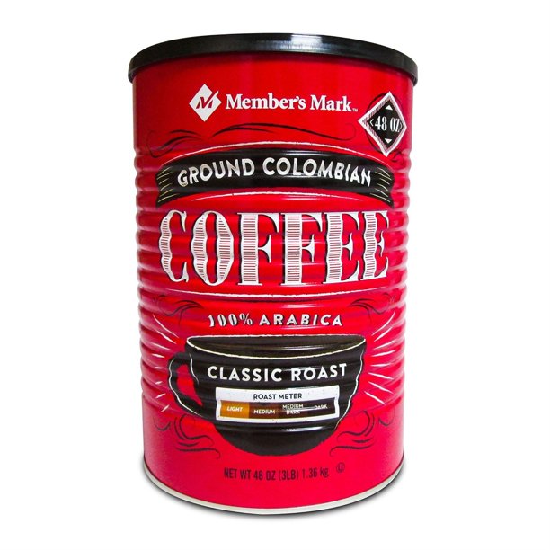 Member's Mark Classic Roast Ground Colombian Coffee (48 oz.)