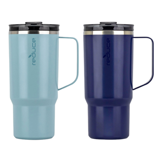 Reduce 24 oz. Hot1 Mug, 2 Pack - Eucalyptus/Sapphire