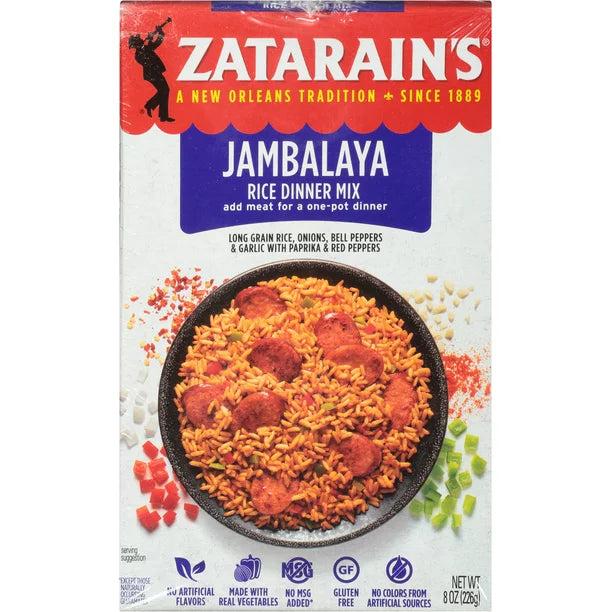 Zatarain's Jambalaya Rice Dinner Mix (8 oz., 4 pk.)