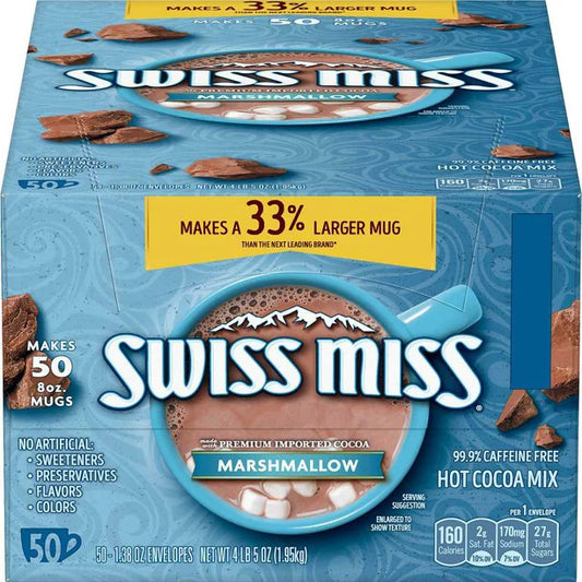 Swiss Miss Marshmallow Hot Cocoa Mix (50 ct.)