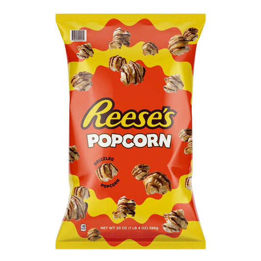 Reese's Chocolate Peanut Butter Drizzled Popcorn (18 oz.)