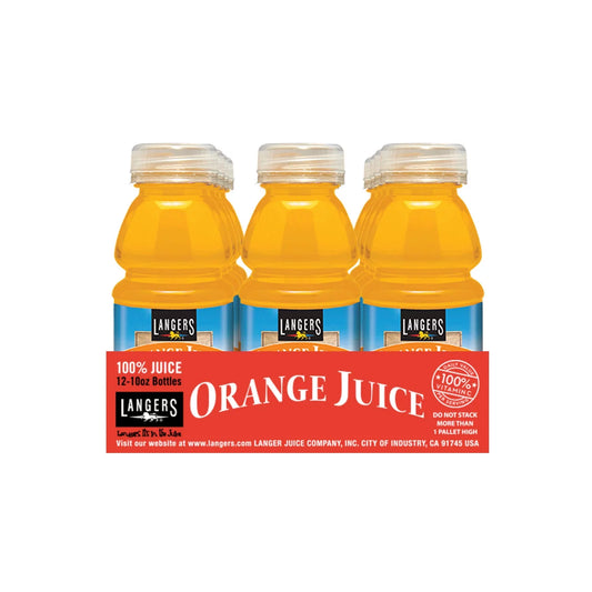 Langers 100% Orange Juice (10 fl. oz., 12 pk.)