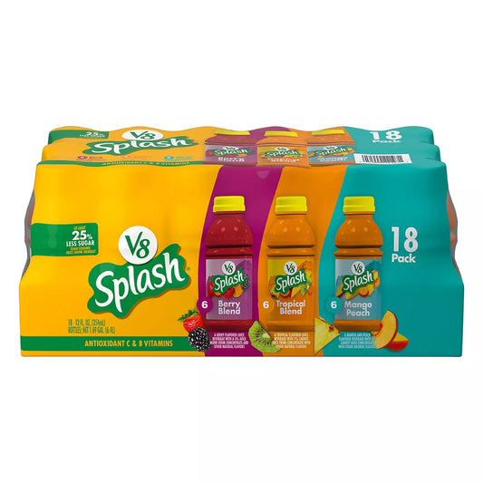 V8 Splash Juice Variety Pack, 18 ct.