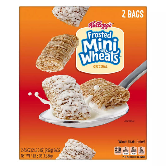 Kellogg's Frosted Mini Wheats, 2 pk.