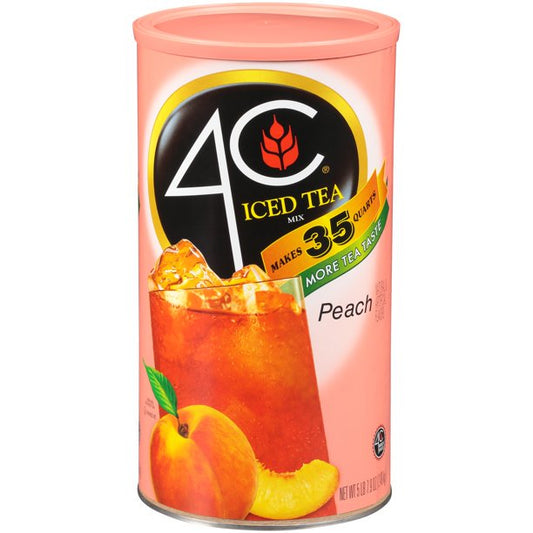 4C 35 QT Peach Iced Tea Mix (82.6 oz.)