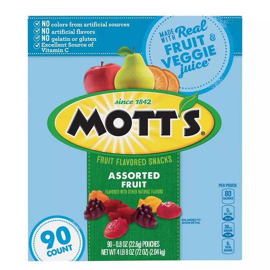 Mott's Fruit Flavored Snacks, 90 ct.