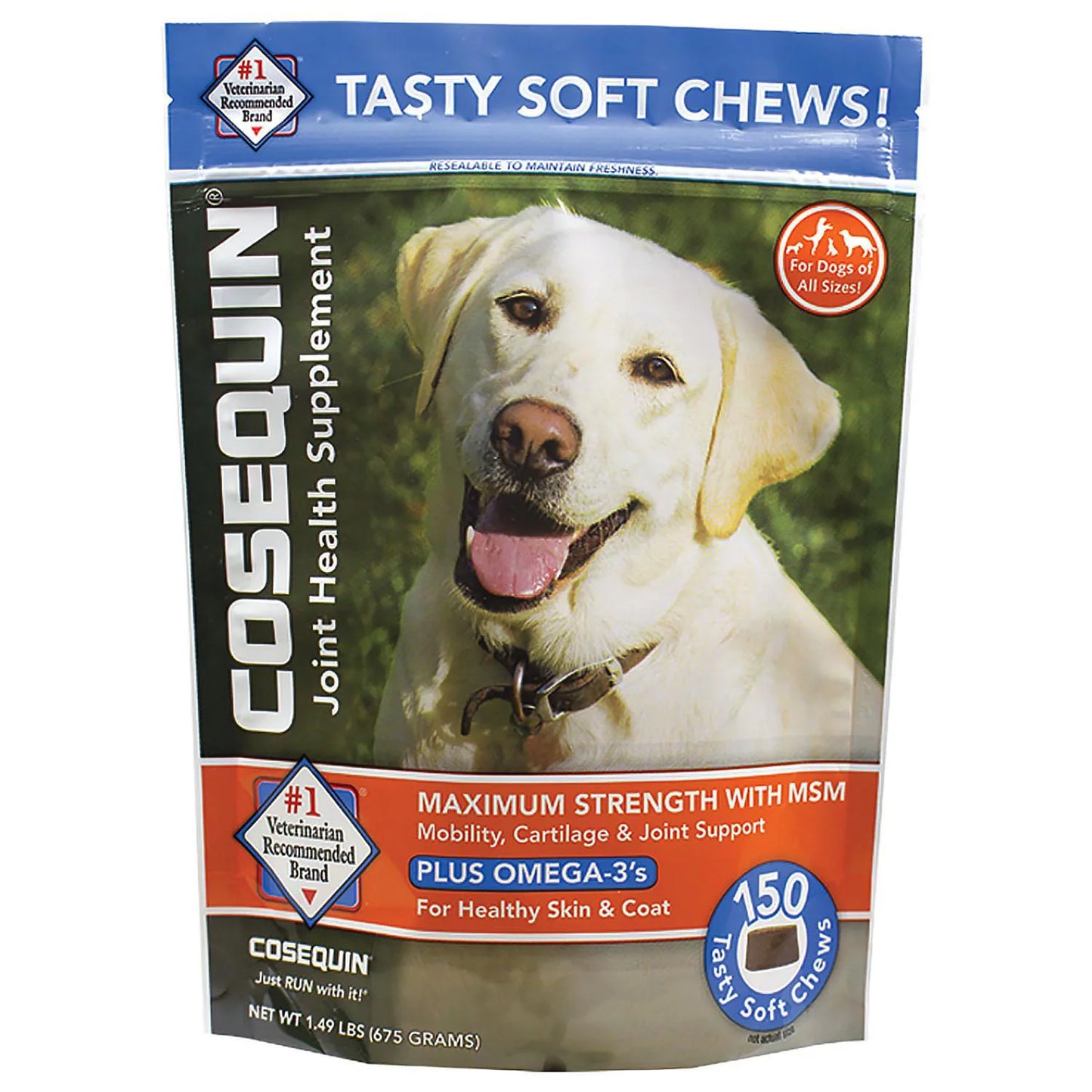 Cosequin Maximum Strength Plus MSM & Omega 3s (150 ct.)