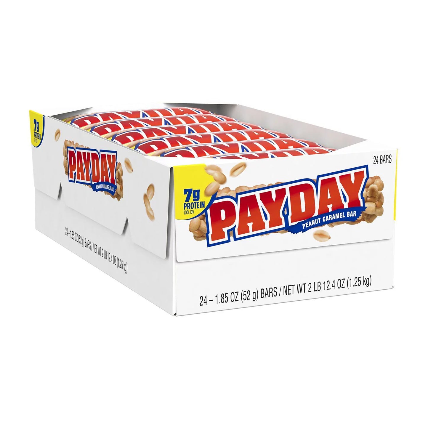 PAYDAY Peanut Caramel Candy, Bulk, Individually Wrapped, Bars (1.85 oz., 24 ct.)