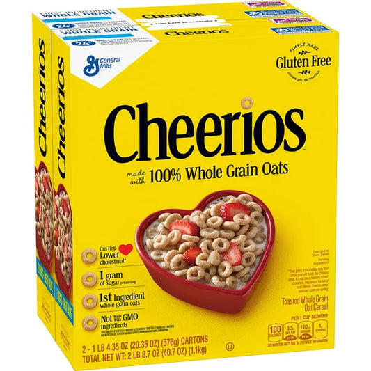 Cheerios Gluten-Free Breakfast Cereal (20.35 oz., 2 pk.)