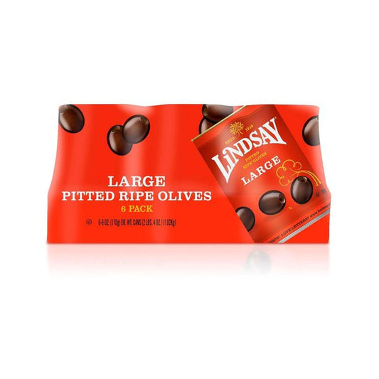 Lindsay® Large Pitted Olives (6 oz., 6 pk.)