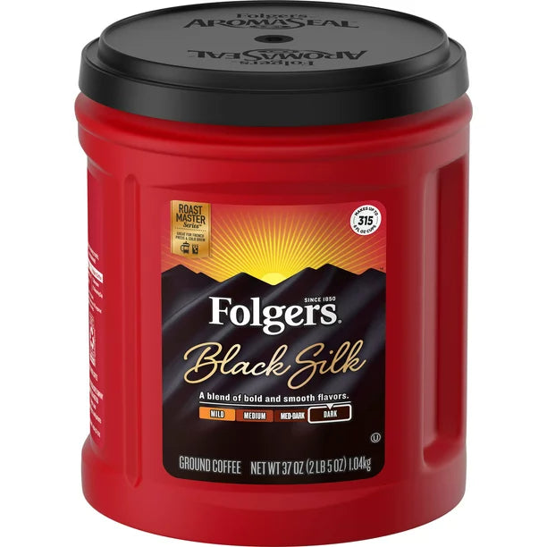 Folgers Black Silk Ground Coffee (40.3 oz.)