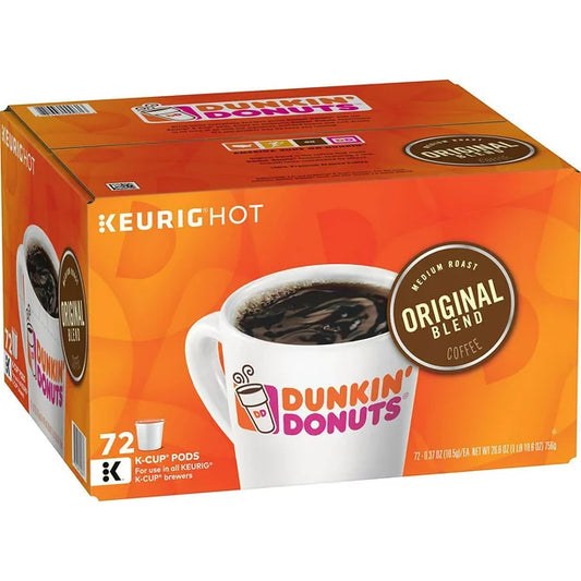 Dunkin' Donuts Original Blend K-Cups, Medium Roast (72 ct.)