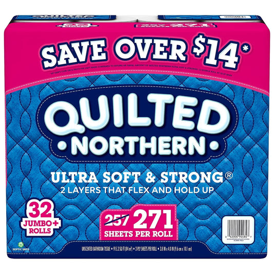 Quilted Northern Ultra Soft and Strong Toilet Paper (271 sheets/roll, 32 ct.)