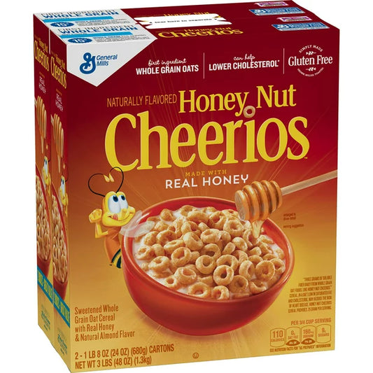 Honey Nut Cheerios Gluten-Free Cereal (2 pk.)