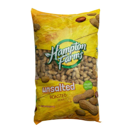 Hampton Farms Unsalted In-Shell Peanuts (5 lbs.)