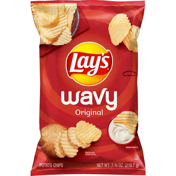 Lay's Wavy Potato Chips (16.375 oz.)