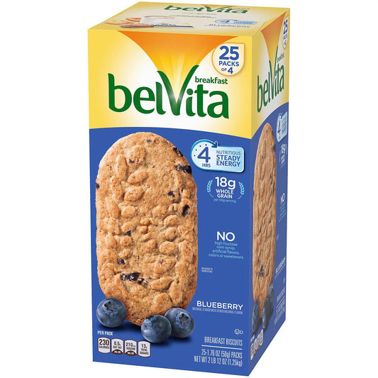 belVita Blueberry Breakfast Biscuits (25 pk.)