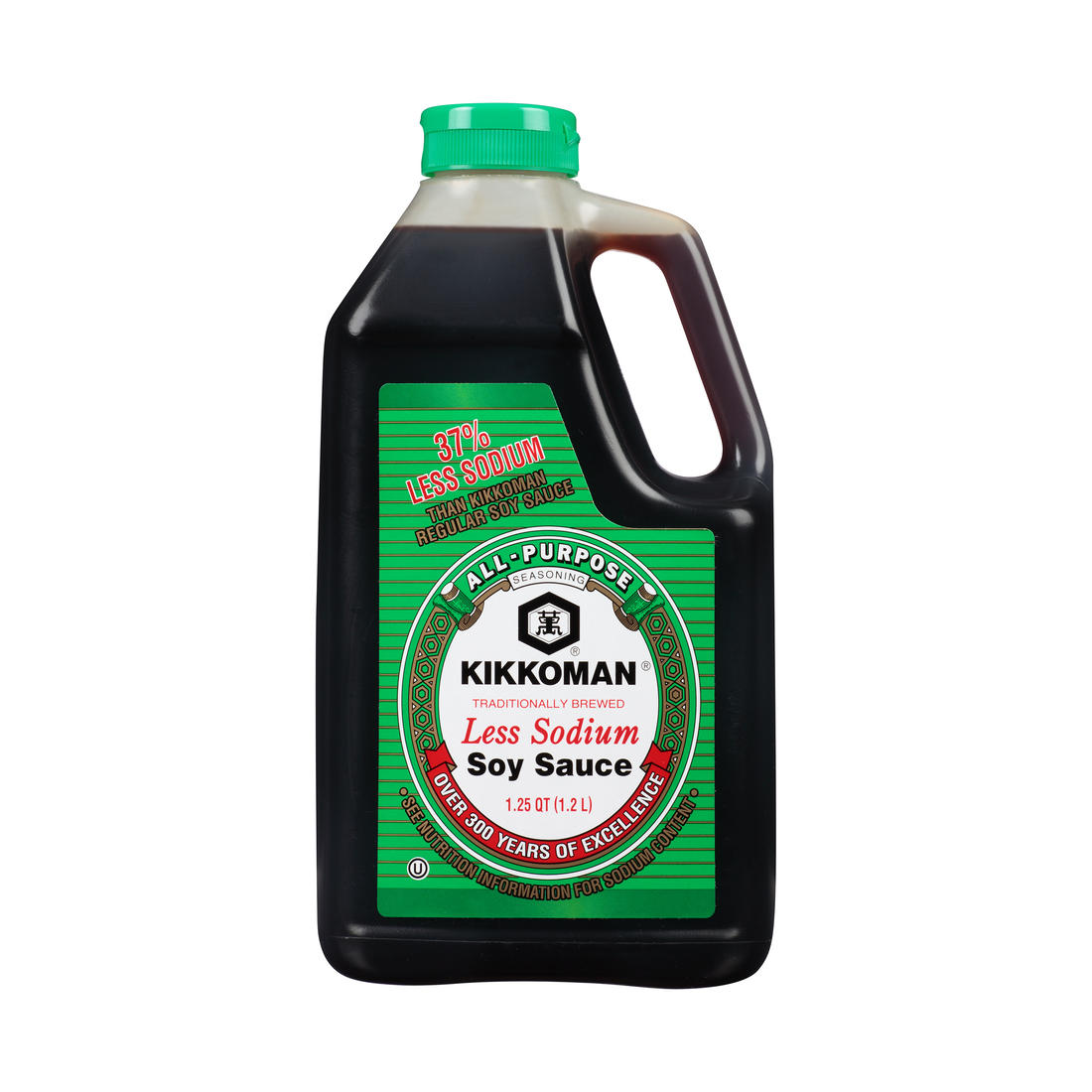 Kikkoman Naturally Brewed Less Sodium Soy Sauce, 40 oz.