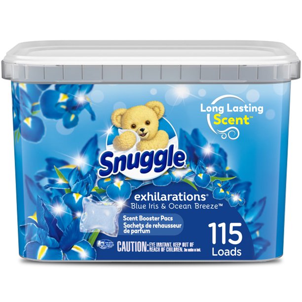 Snuggle Scent Boosters Pacs, Blue Iris & Ocean Breeze (115 ct.)