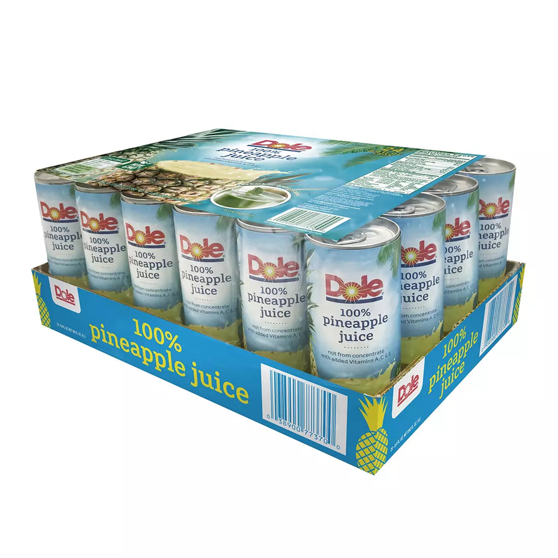 Dole 100% Pineapple Juice, 24 pk./8.4 oz.