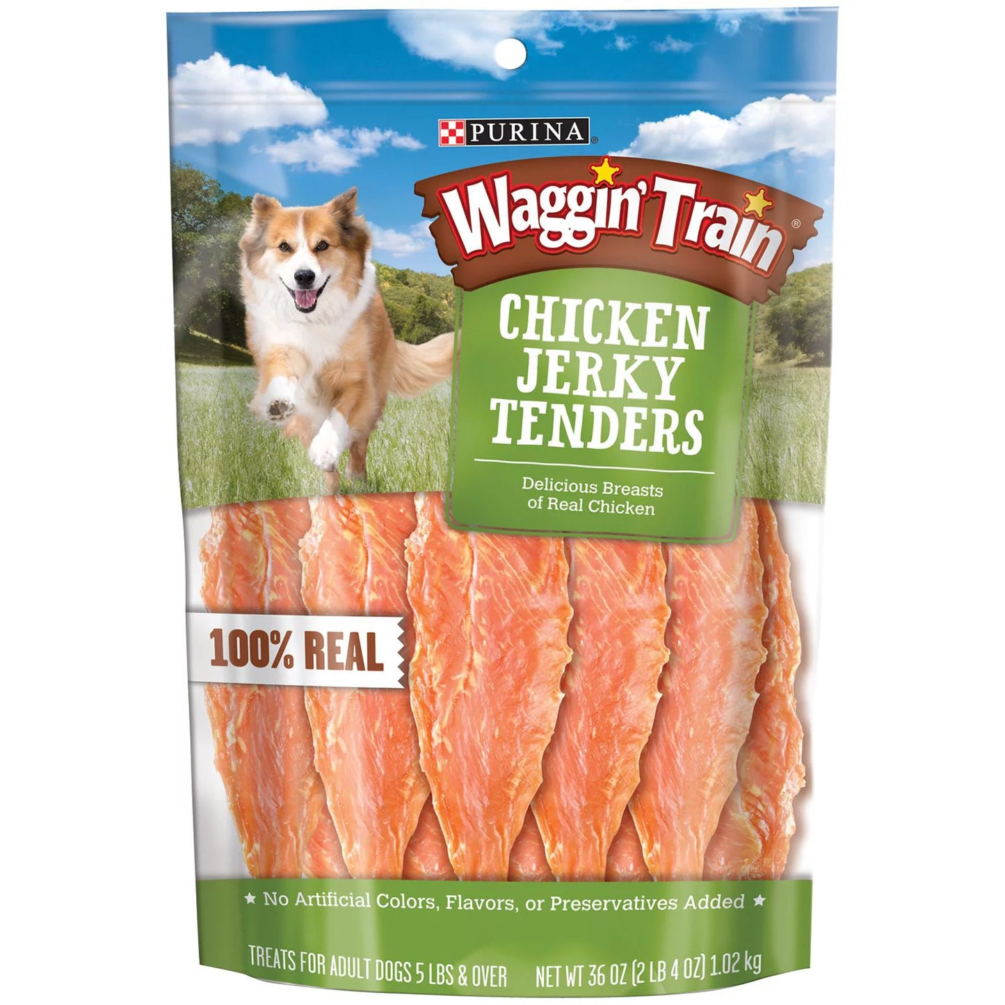 Waggin Train Chicken Jerky Dog Treats (36 oz.)