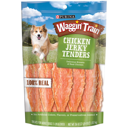 Waggin Train Chicken Jerky Dog Treats (36 oz.)