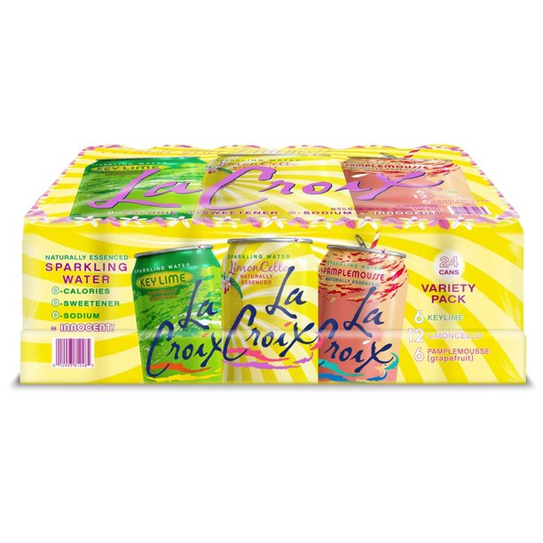 La Croix Sparkling Water Variety Pack (12 fl. oz., 24 pk.)