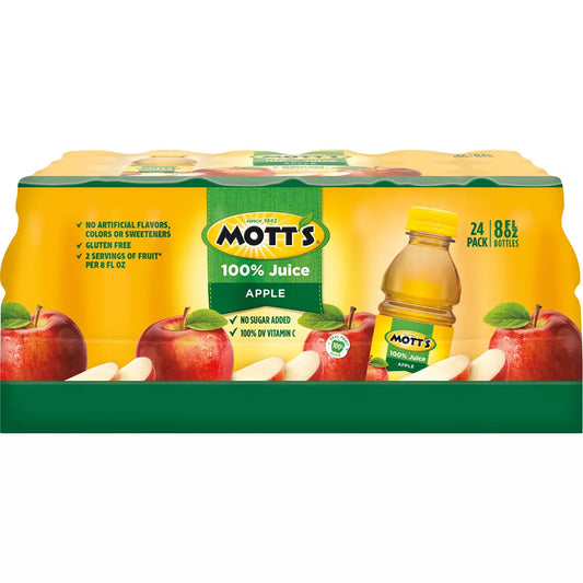 Mott's 100% Apple Juice, 24 pk./8 fl. oz.