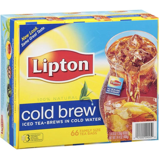 Lipton Cold Brew Iced Tea (66 ct.)