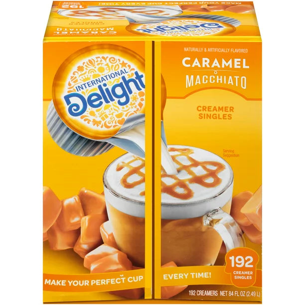 International Delight Caramel Macchiato Coffee Creamer Singles (192 ct.)