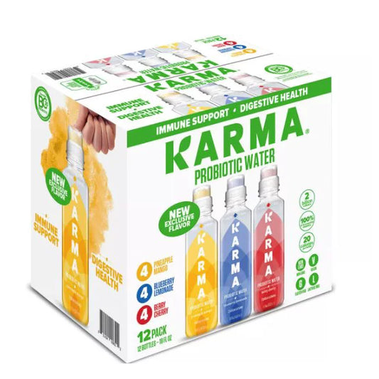 Karma Probiotic Water Variety Pack (18 oz., 12 pk.)