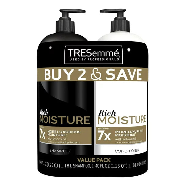 TRESemmé Moisture Rich Shampoo & Conditioner Value Pack