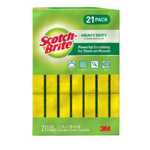 Scotch-Brite® Heavy Duty Scrub Sponge (21 ct.)