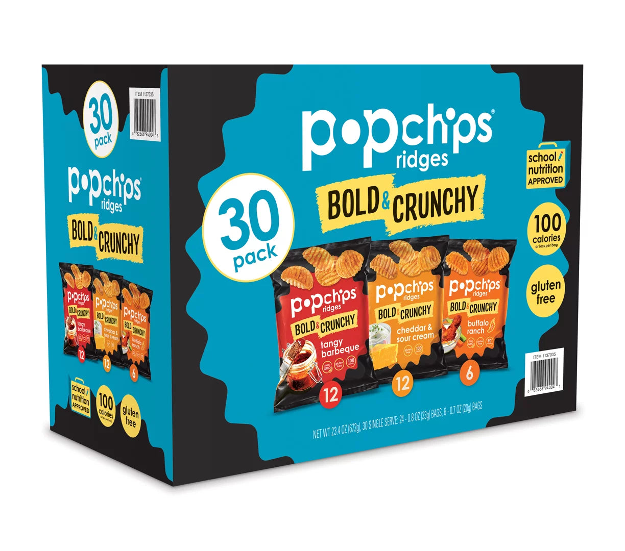 Popchips Variety Box (0.8 oz., 30 ct.)