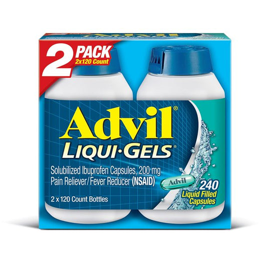 Advil Liqui-Gels, 2 pk./120 ct.