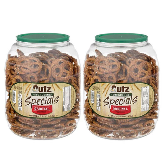 Utz Sourdough Specials Pretzel Barrels 52 oz. (2 pk.)