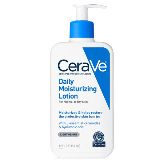 CeraVe Daily Moisturizing Lotion, Normal to Dry Skin (12 fl. oz., 2 pk.)